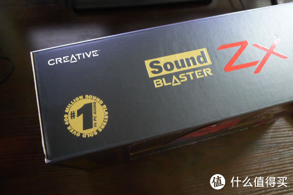 原来硬件也可以这么美：CREATIVE 创新 Sound Blaster ZX SBX SB1506 游戏声卡