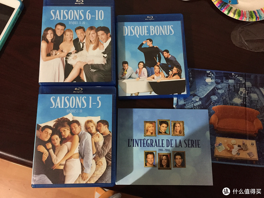 法国亚马逊购入：Friends 老友记 蓝光完整版（全十季、全区带中文字幕）