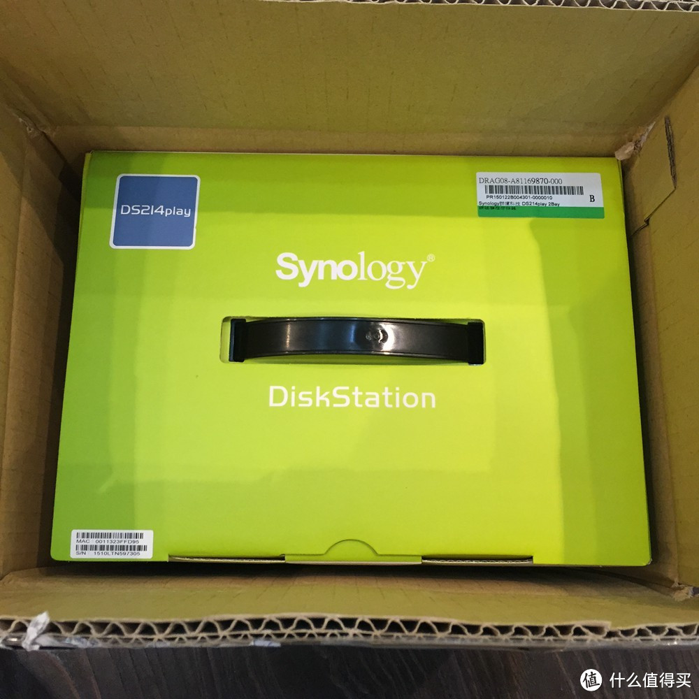 开启NAS之路：Synology 群晖 DS214play 台湾EMS直邮