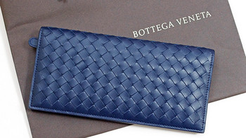 提前的情人节礼物：BOTTEGA VENETA 宝缇嘉 编织小牛皮长款钱包