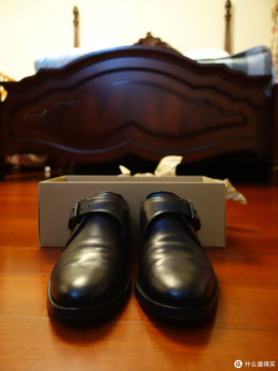 Cole Haan 可汗 Air Madison Monk Strap 男款黑色僧侣鞋