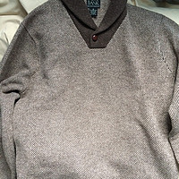 JOS. A. BANK Lambswool Shawl Collar Sweater 男款毛衣