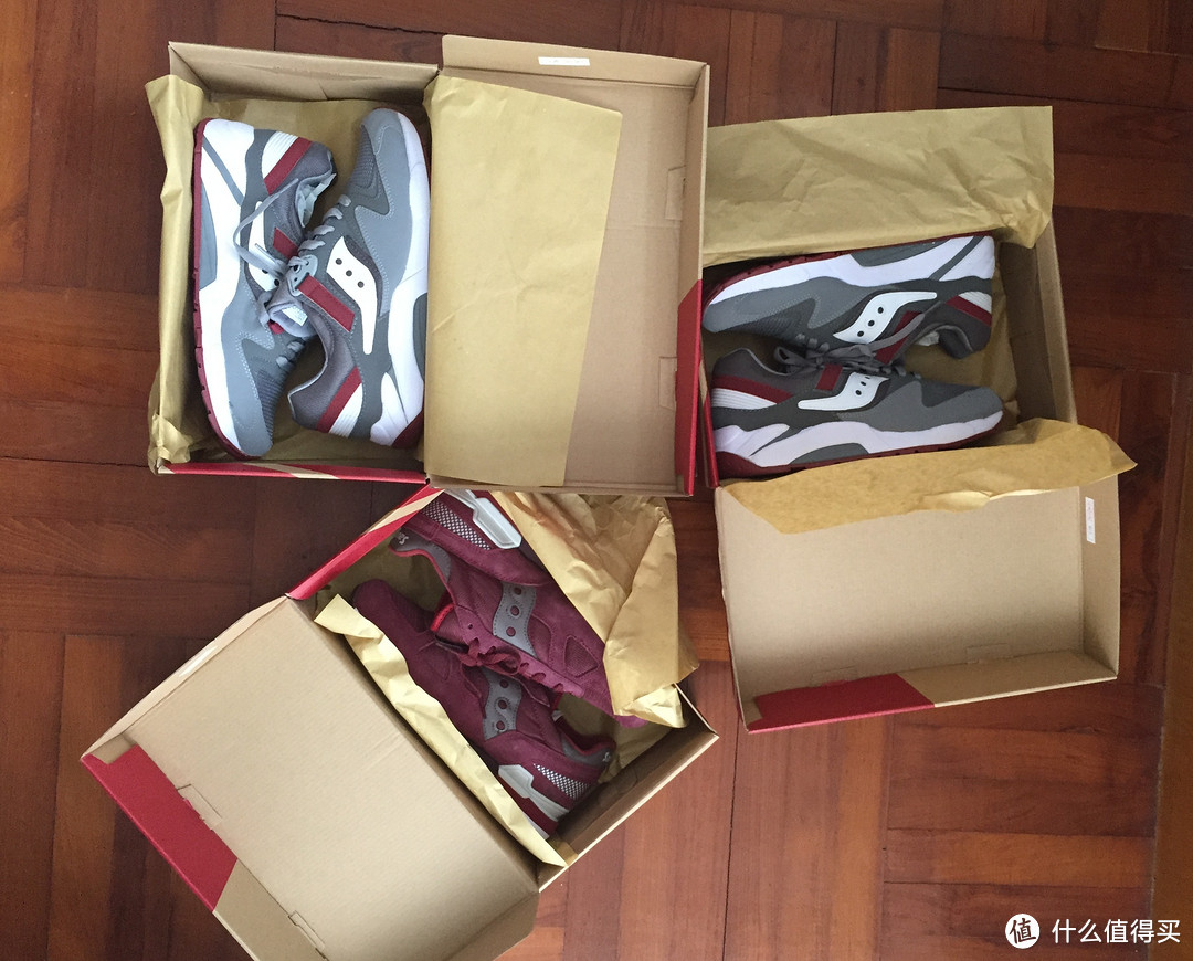 不走寻常路：Saucony 索康尼Grid 9000 运动鞋和original 复古鞋 晒单附舒适度和码数参考