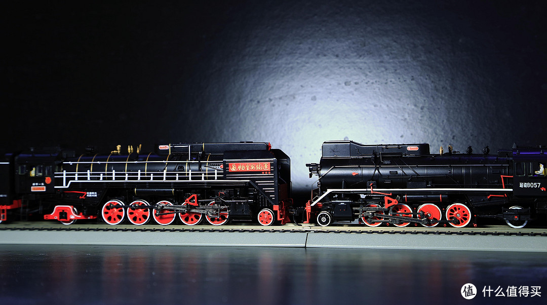 中国现存运用的最大功率蒸汽机车之模型：BACHMANN 百万城 建设型蒸汽机车模型
