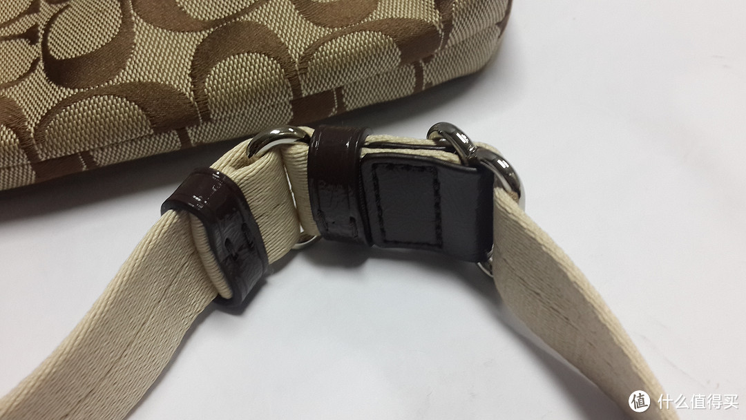 Coach 蔻驰 工厂店购买帆布单肩包 F51157  一波三折的故事