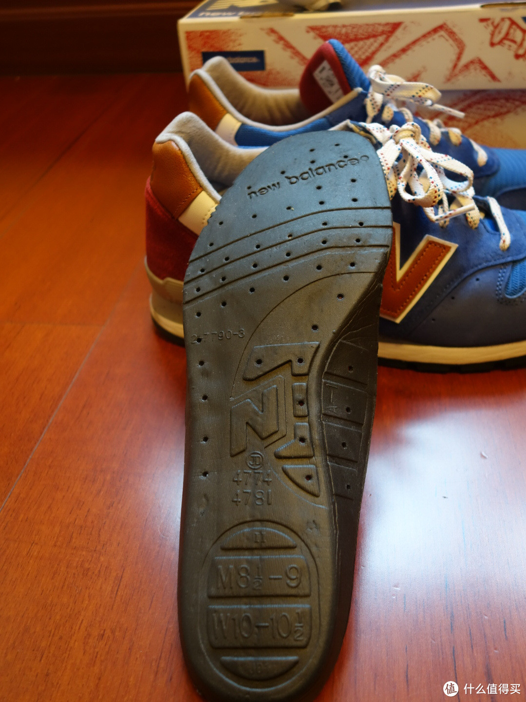 那一抹蓝：New Balance 英产高端996男士复古鞋M996BB