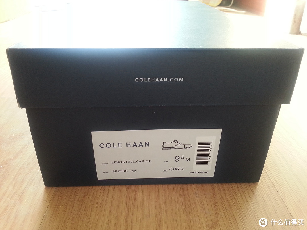 Cole Haan 可汗 Lenox Hill Cap Oxford 男款系带皮鞋