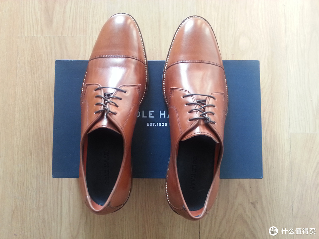 Cole Haan 可汗 Lenox Hill Cap Oxford 男款系带皮鞋