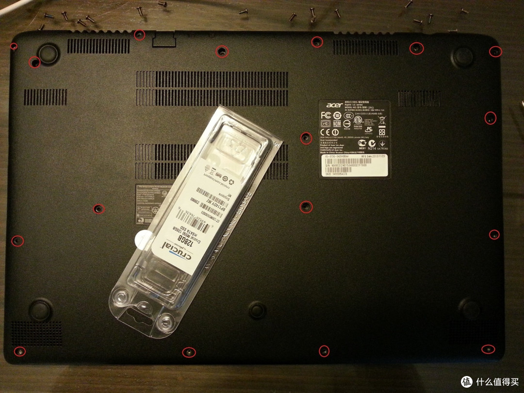 acer 宏碁 V5-573G 加装固态硬盘遇到问题与解决办法