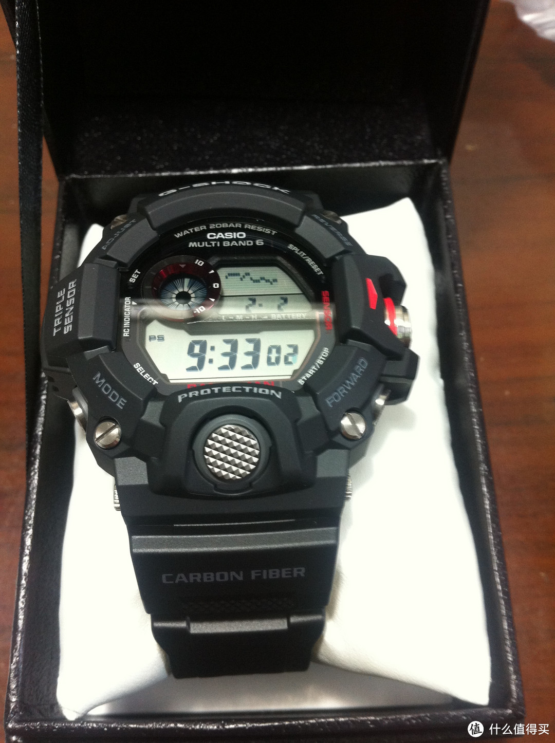 CASIO 卡西欧 GW9400J-1JF六局电波表