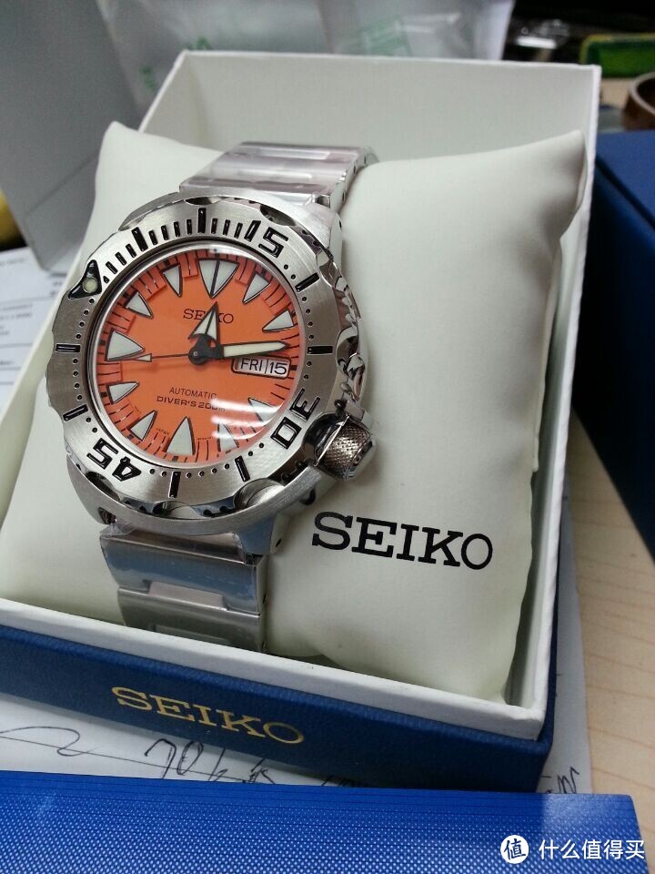 亮骚橙鬼：Seiko 精工 SRP309 Classic Automatic Dive 男款腕表