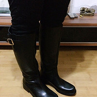 STEVE MADDEN Trysst Engineer 女款真皮高筒靴