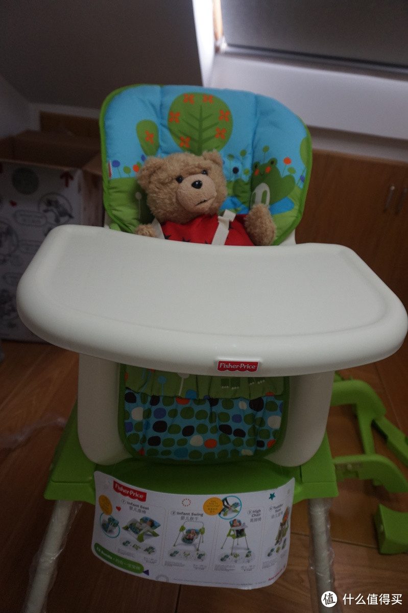 不断囤货中：Fisher Price 费雪 T3644 四合一多功能宝宝椅