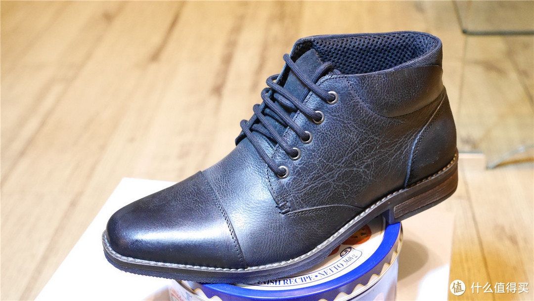 STEVE MADDEN Vessal Oxford 男款真皮系带靴