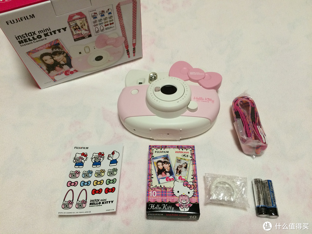 会拍照的小猫：日本官网入手 FUJIFILM 富士 Checky instax 趣奇 mini Hello Kitty 拍立得相机