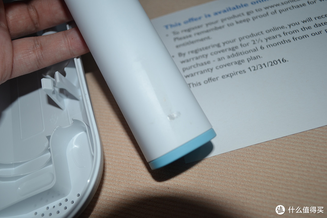 Philips 飞利浦 Sonicare HX6212/05 电动超声波牙刷，附与国产电动牙刷对比