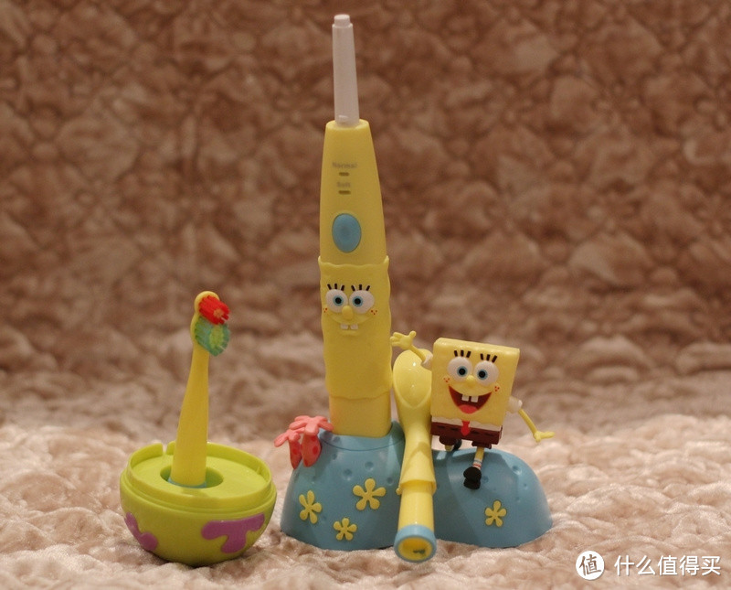 让刷牙变得有乐趣：LEBOND 力博得 海绵宝宝系列 电动牙刷套装