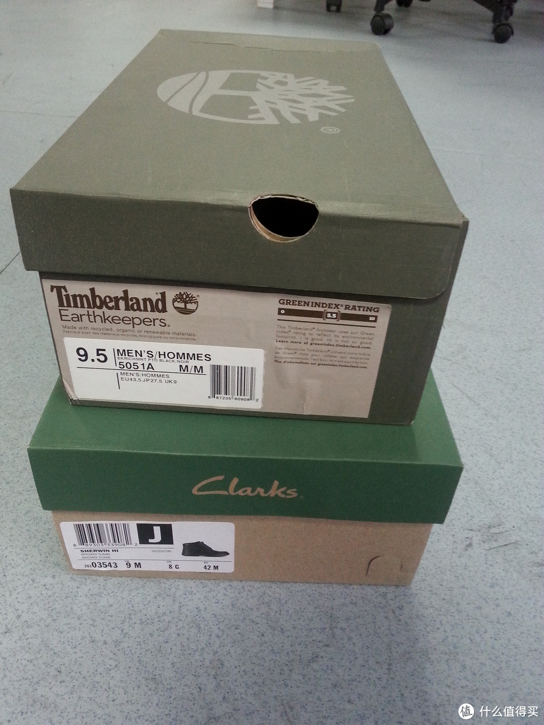 Clarks 其乐 Sherwin High 沙漠靴 & Timberland 添柏岚 Richmont PT Oxford 男款系带皮鞋