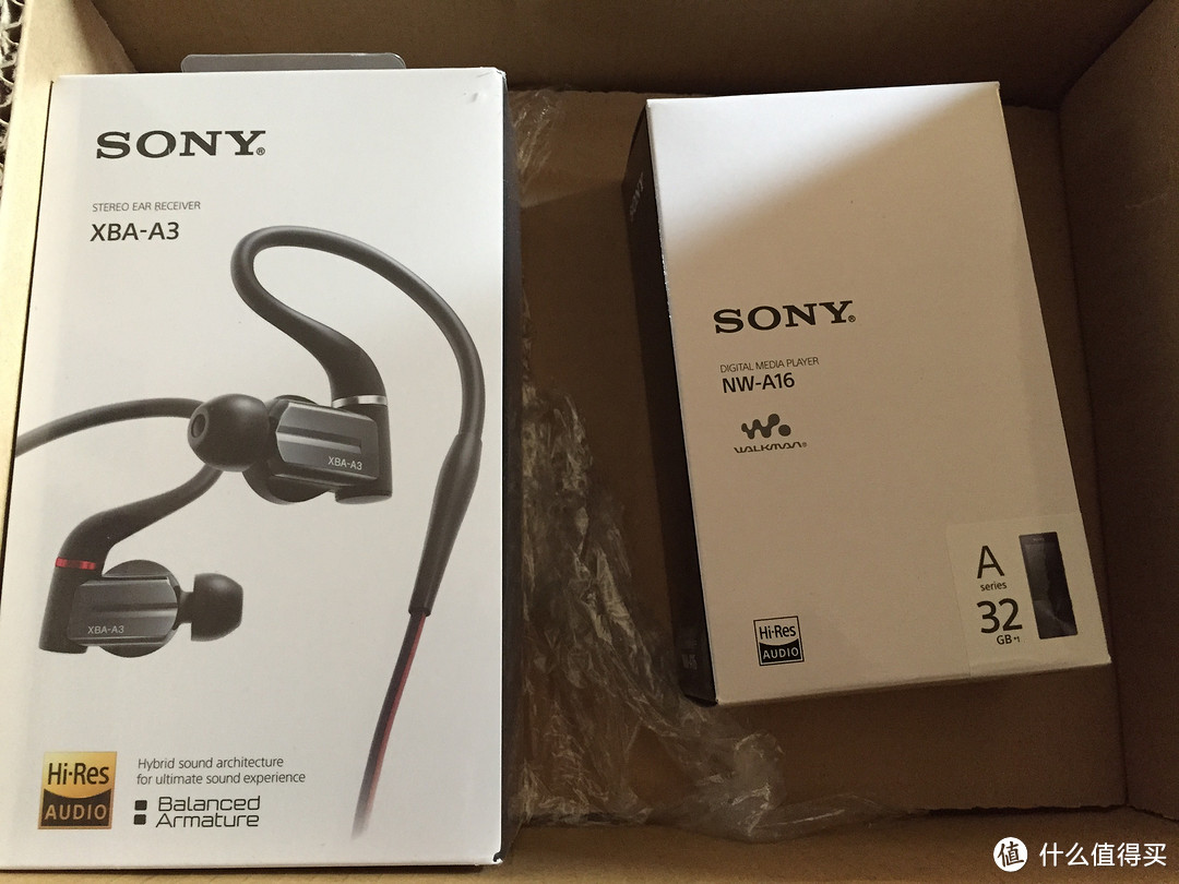 索尼大法好：日淘 SONY XBA-A3 耳机和NW-A16播放器