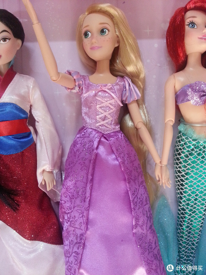 历时1个多月的迪士尼 princess doll collection 公主系列芭比娃娃