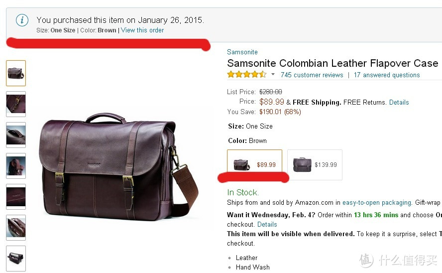 【2015情人节特别征稿】不是浪漫派的礼物：Samsonite 新秀丽 Colombian Leather Flapover Case 男包