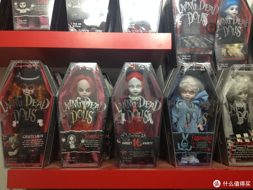 【ebay好物分享会】会吓到小孩子的哦！我的living dead dolls 活死人娃娃们