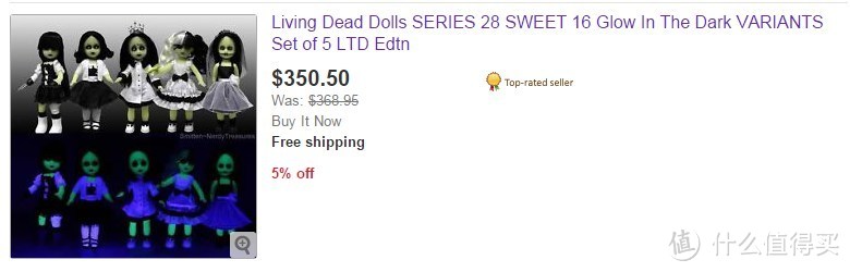 【ebay好物分享会】会吓到小孩子的哦！我的living dead dolls 活死人娃娃们