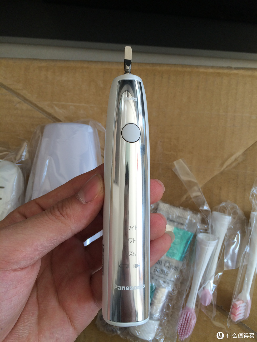 【 2015情人节特辑】日亚购入松下PanasonicEW-DL32音波震动牙刷，送给最爱的她