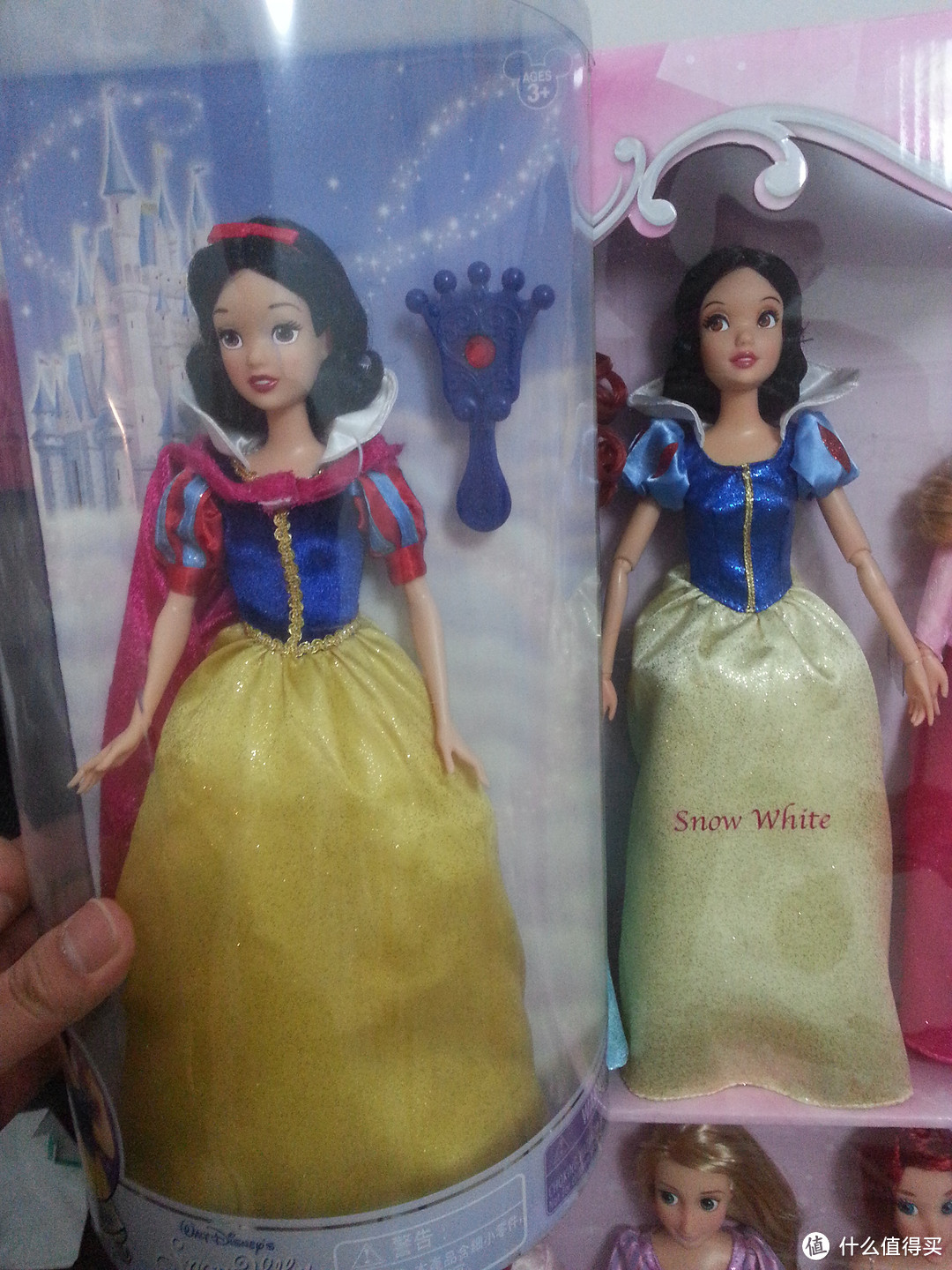 给你不一样的：历时1个多月的迪士尼 Princess Doll Collection 公主系列芭比娃娃套装