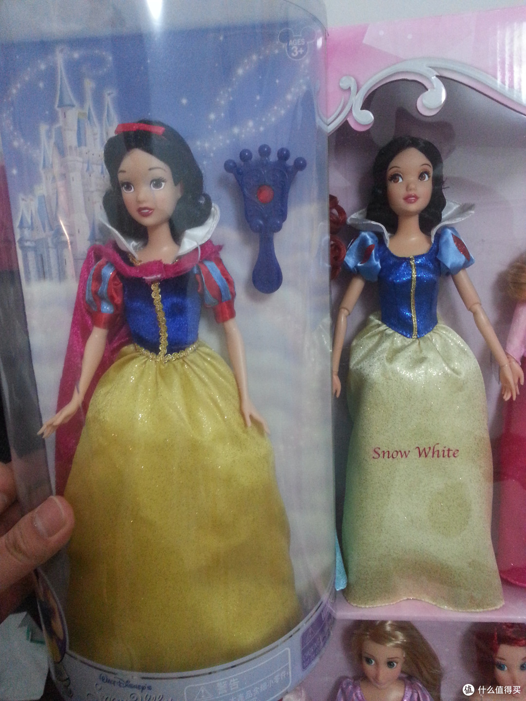 给你不一样的:历时1个多月的迪士尼 Princess Doll Collection 公主系列芭比娃娃套装