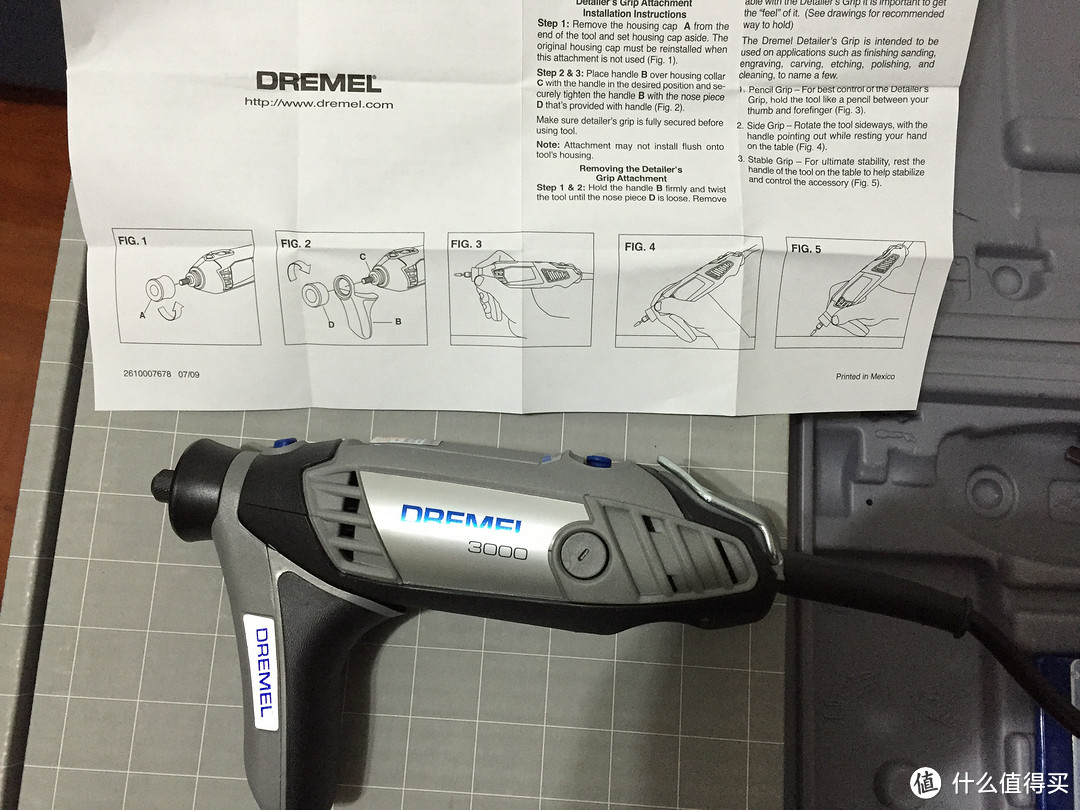 Dremel 琢美 3000-1/26 电磨机