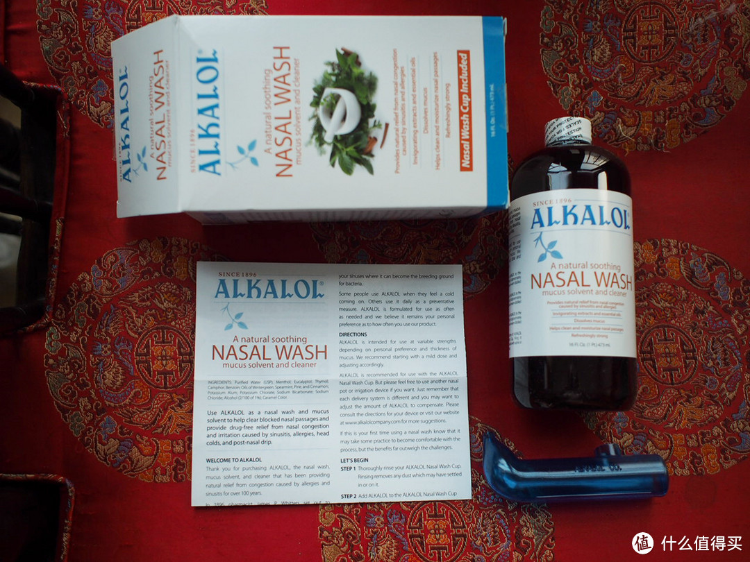 老字号洗鼻神器，新一代凑单佳品：ALKALOL Nasal Wash 鼻炎冲洗剂