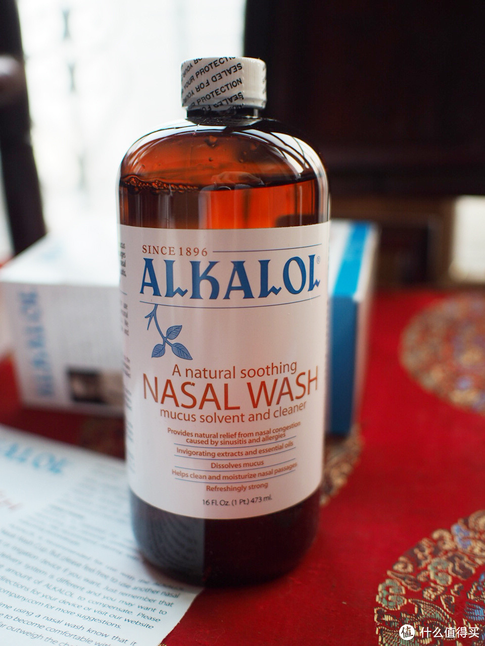 老字号洗鼻神器，新一代凑单佳品：ALKALOL Nasal Wash 鼻炎冲洗剂