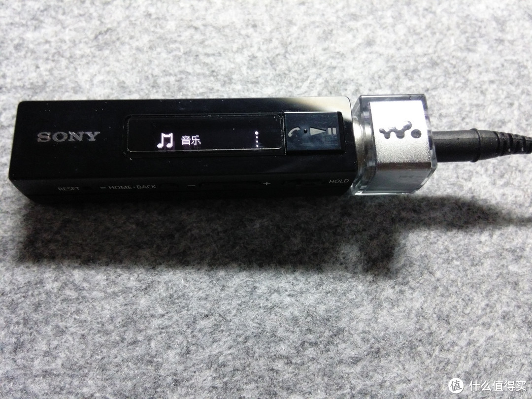 SONY 索尼 NWZ-M504 8G MP3播放器 数字降噪 蓝牙耳机 智能手机的高音质外挂 黑色