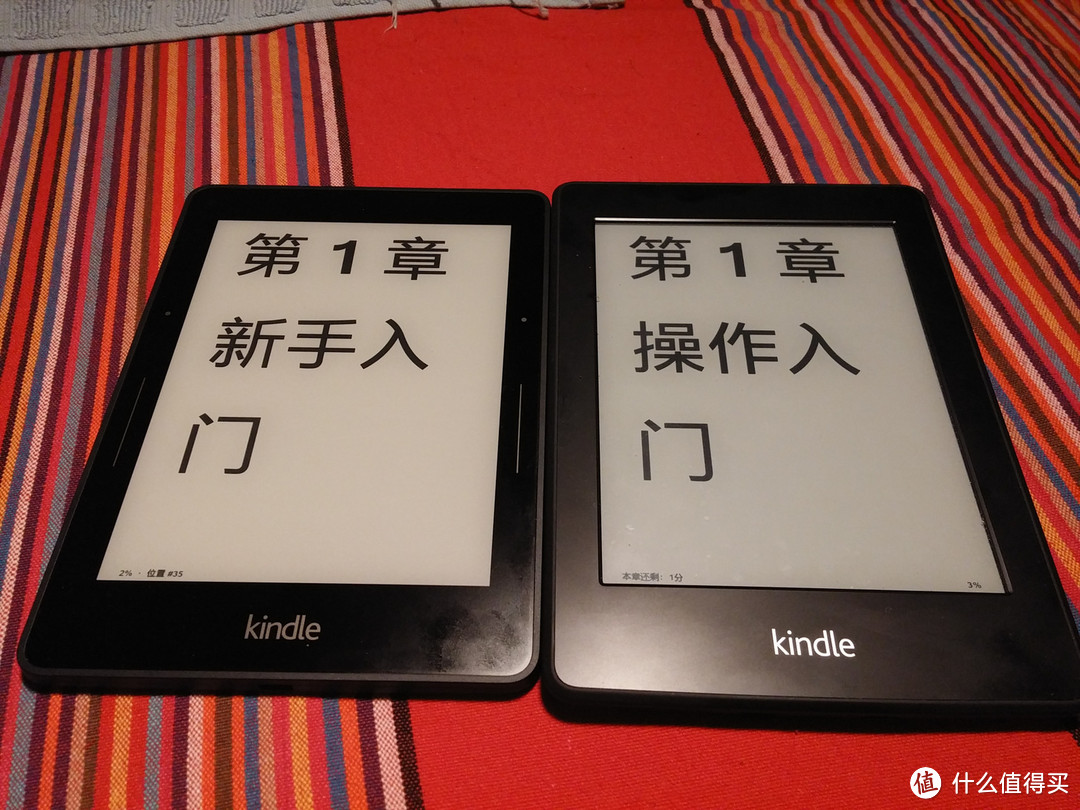 Kindle Voyage 国行珍藏版一个月使用感受+阴阳屏问题