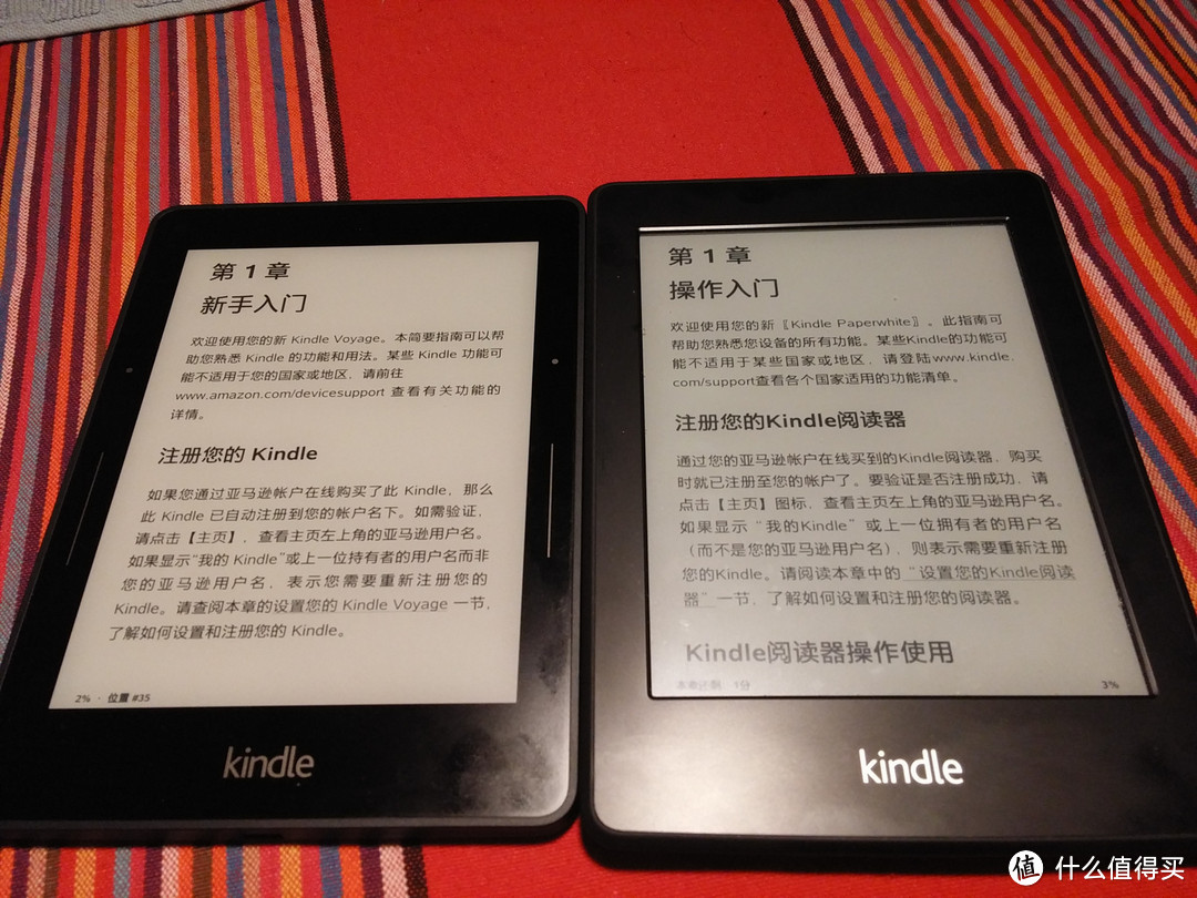 Kindle Voyage 国行珍藏版一个月使用感受+阴阳屏问题