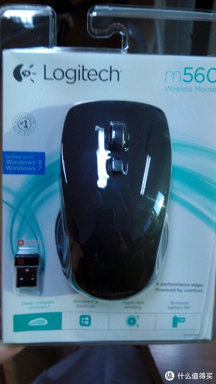 美亚直邮 Logitech 罗技 M560 开箱及对比微软霸雷鲨5000