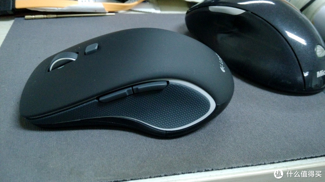 美亚直邮 Logitech 罗技 M560 开箱及对比微软霸雷鲨5000