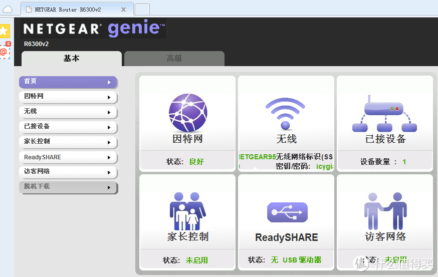 将小电磁炉变身家用易云网络：NETGEAR 美国网件 R6300v2 1750M 双频千兆 802.11ac无线路由器