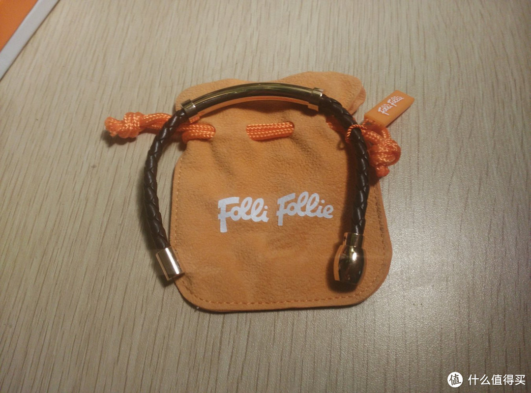 来着希腊的轻奢品牌：folli follie 2015限量版 皮编织手环