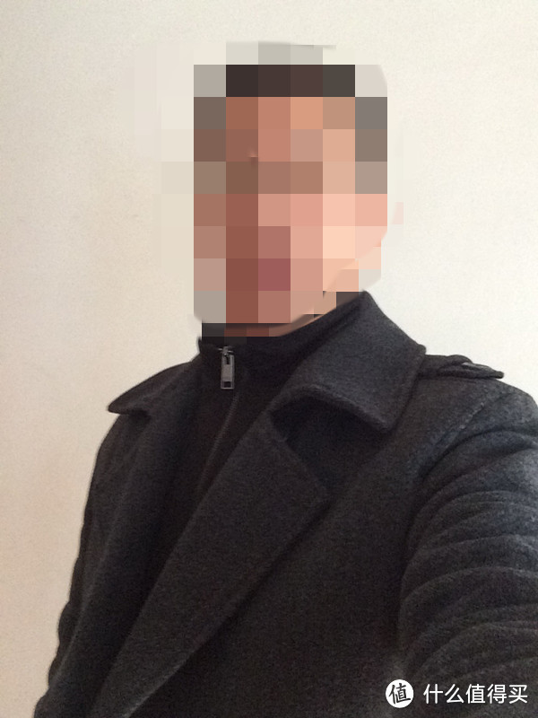 Marc New York Hayes Herringbone Double-Breasted Pea Coat 男款羊毛大衣