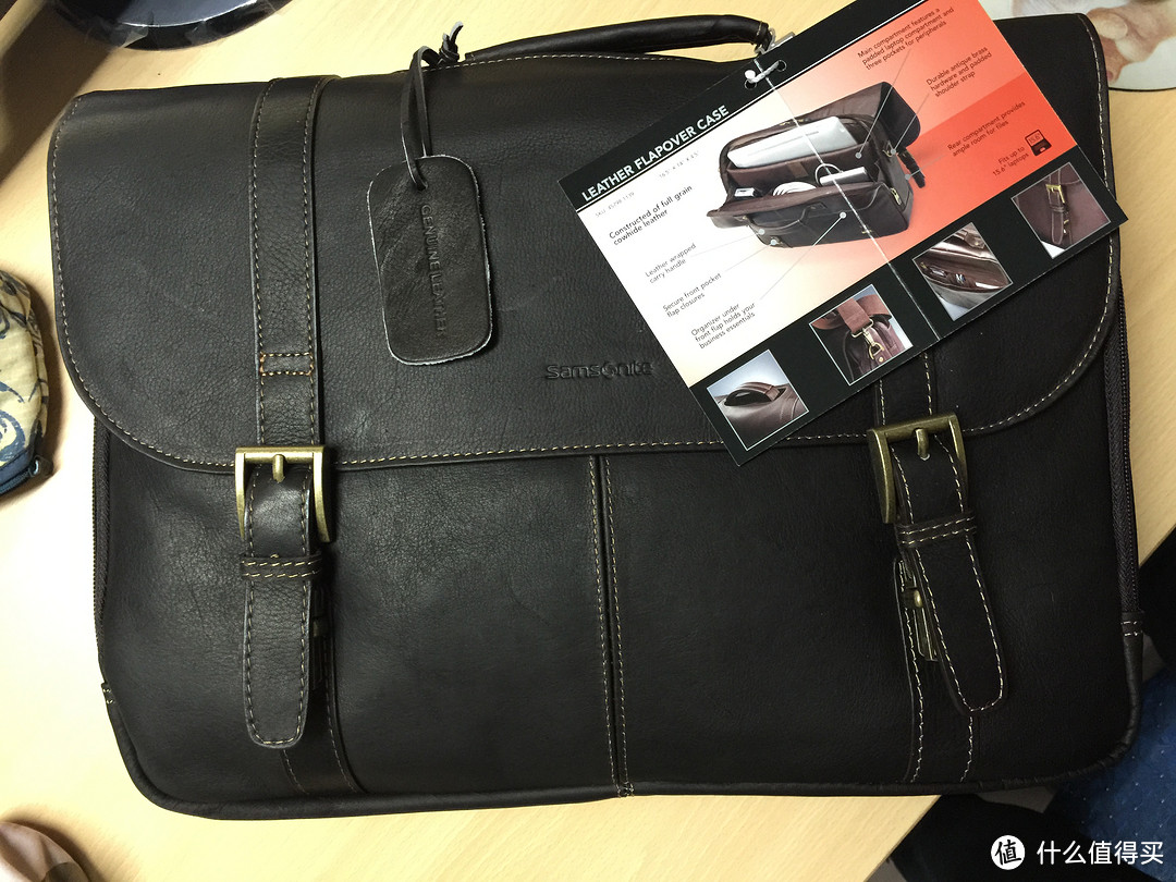 【2015情人节特别征稿】不是浪漫派的礼物：Samsonite 新秀丽 Colombian Leather Flapover Case 男包