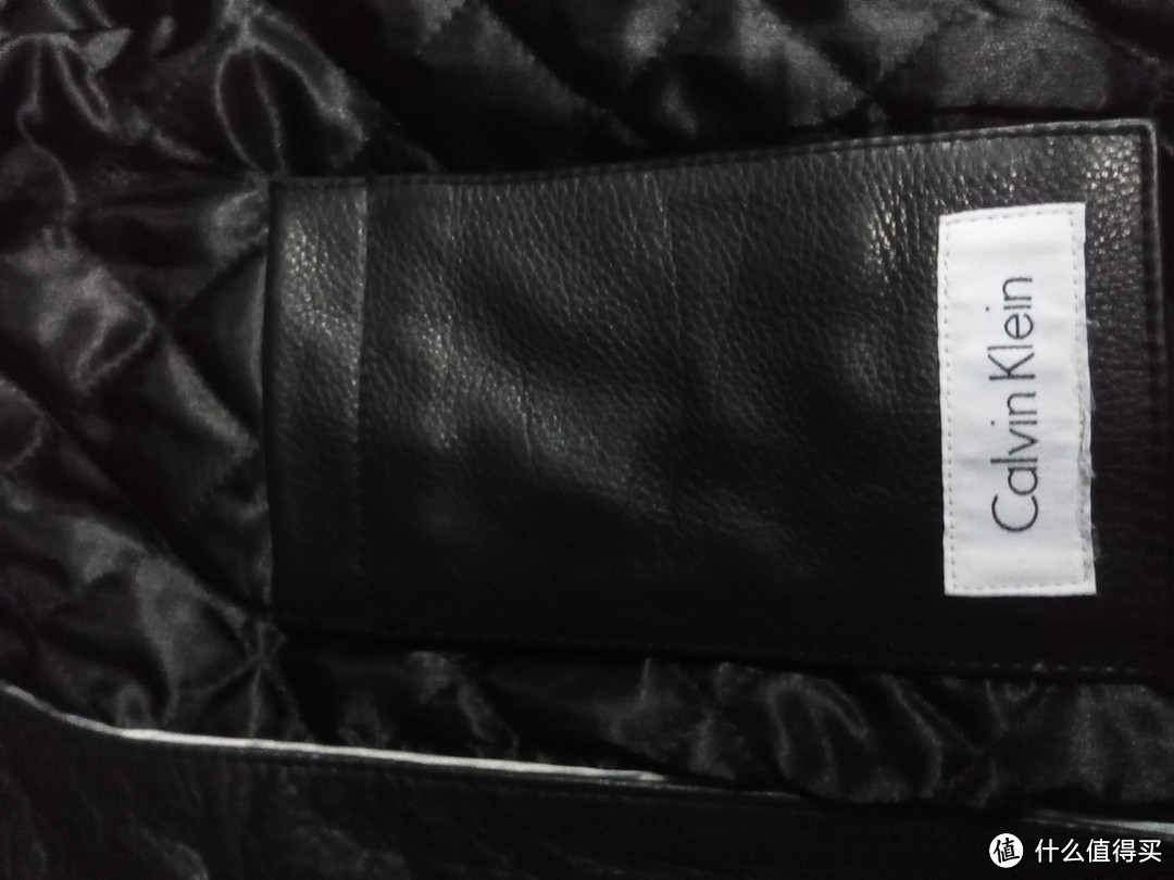 Calvin Klein Leather Jacket 男士皮夹克