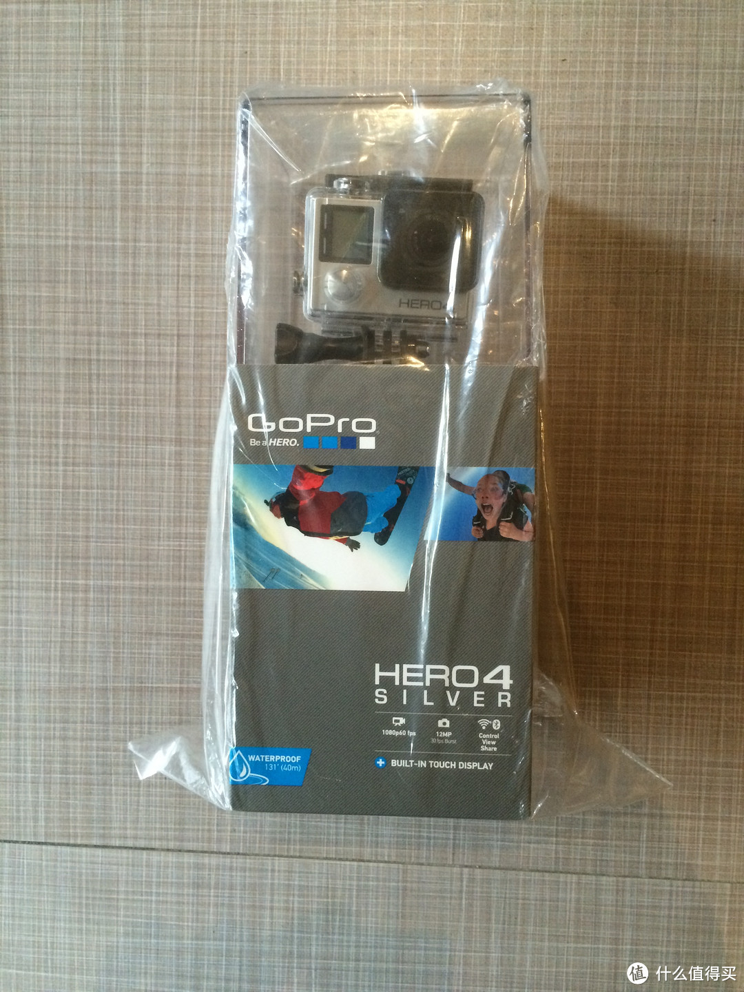 性价比之选：GOPRO HERO 4 SLIVER 运动摄像机 银色版 开箱.