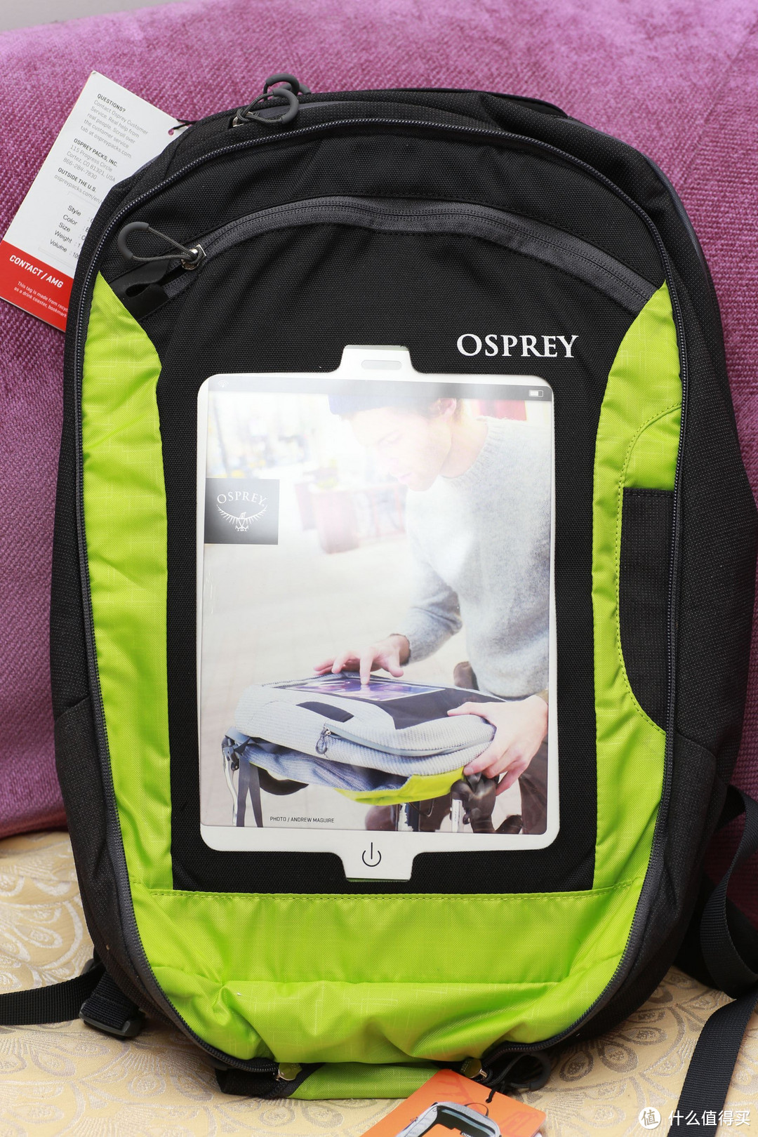 回归本行来晒包：Osprey Cyber Port 通勤电脑包