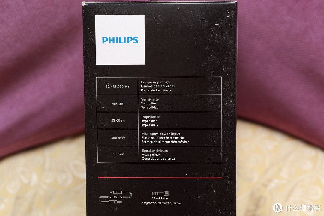 这只飞机还不错：PHILIPS 飞利浦 SHP9500 头戴式耳机