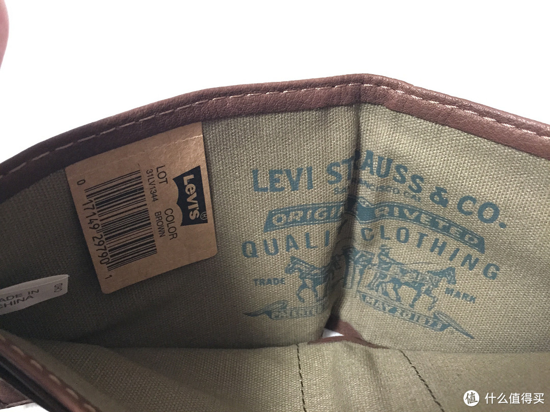 Levi's 李维斯 Extra Capacity Slimfold 钱包