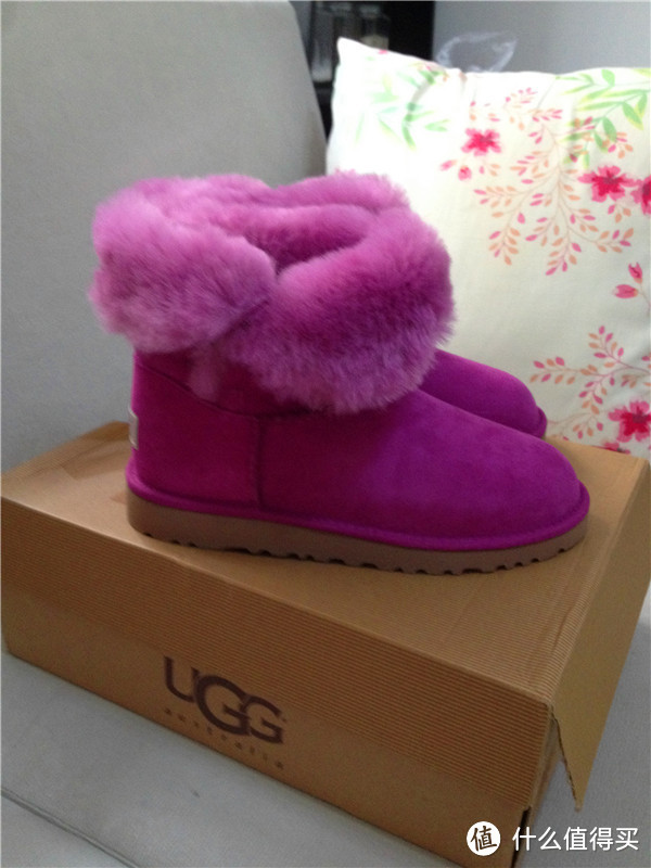 无法抗拒你的温暖！UGG Australia Infants\' and Kids\' Bailey Button Shearling 雪地靴