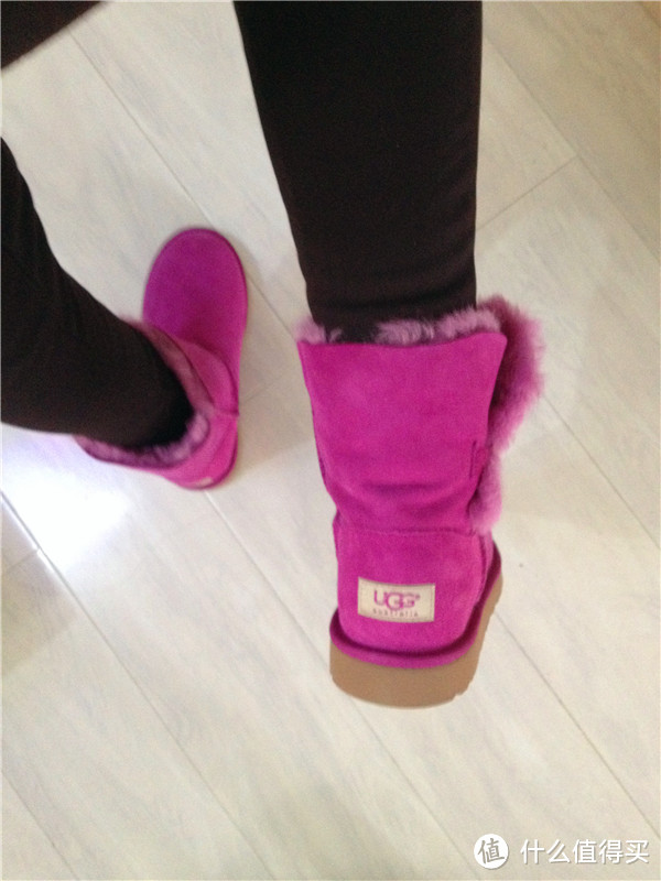 无法抗拒你的温暖！UGG Australia Infants\' and Kids\' Bailey Button Shearling 雪地靴