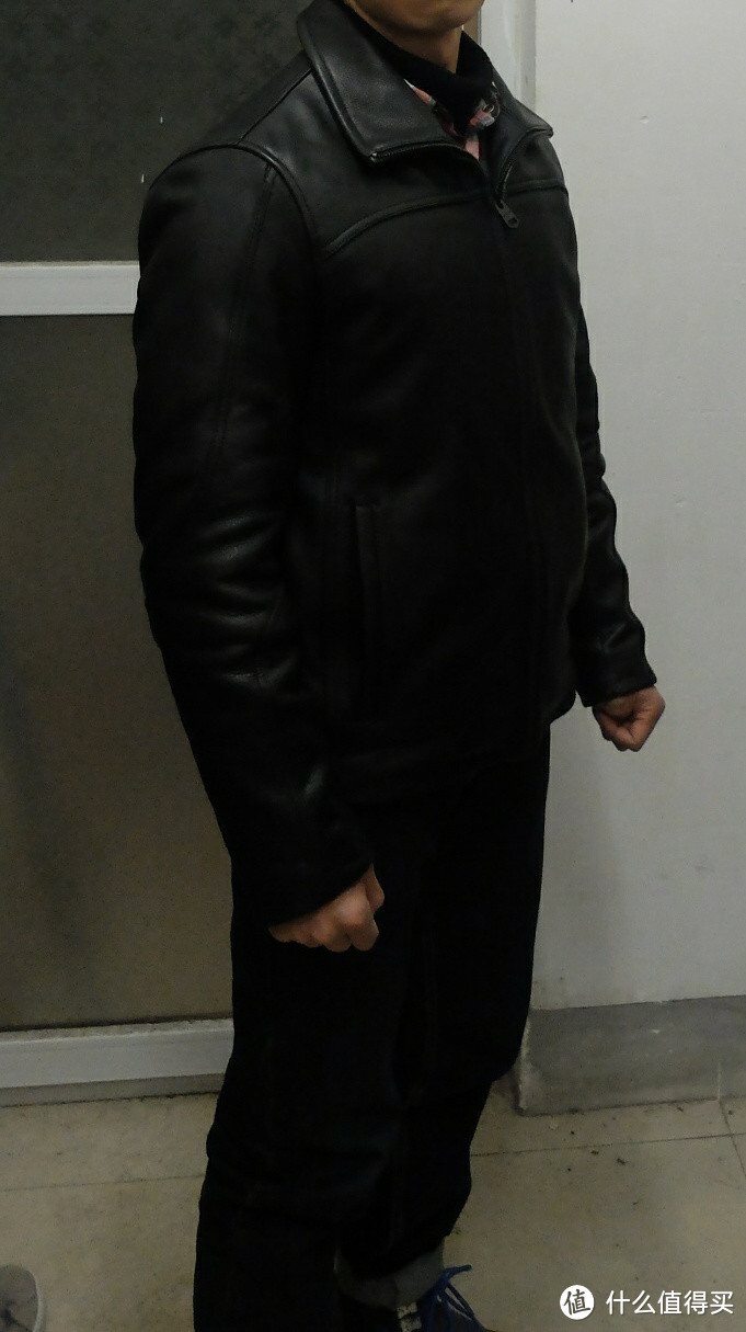 海淘 Calvin Klein 男士全皮夹克